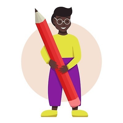 EPS 해외이미지 캐릭터 학생 디자인 교육 행복 컨셉 일러스트 학교 창조 서기 미소 사람 소년 책 학습 스터디 사무실 연필 펜 노란색 유행 검은색 쪽지 교사 업무 가르침 그리기 플랫 큼 만화 스마트 신학기 그림 대학교 고립 벡터 해외202310 해외일러스트 일러캐릭터 직업 남자 감정 어린이 컬러 비즈니스 모션 학용품 표정 필기구 작업 크기 파일형식