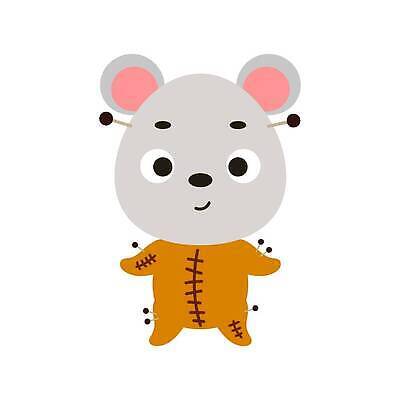 EPS 해외이미지 인형 동물캐릭터 일러스트 사람없음 귀여움 할로윈 쥐 헝겊 코스프레 해외202310 해외일러스트 일러캐릭터 동물 캐릭터 컨셉 설치류 파일형식 벡터 천_직물