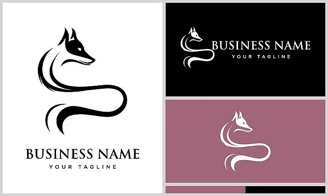 EPS 해외이미지 모양 동물 디자인 얼굴 선 컨셉 일러스트 회사 비즈니스 추상 미술 그래픽 머리 심볼 사인 신분 심플 여우 기하학 늑대 고립 벡터 해외202310 해외일러스트 무늬 포유류 문화예술 신체부위 파일형식