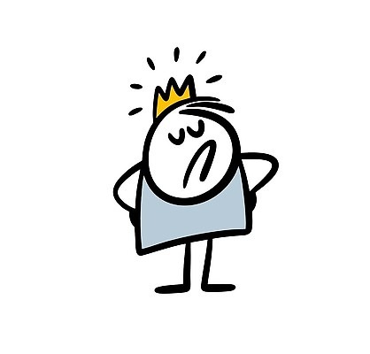 EPS 해외이미지 전신 캐릭터 남자 허리손 일러스트 왕관 한명 성인 심플 자랑 성인남자한명만 해외202310 해외일러스트 일러캐릭터 1 포즈 사람 남자한명만 성인남자만 파일형식 벡터