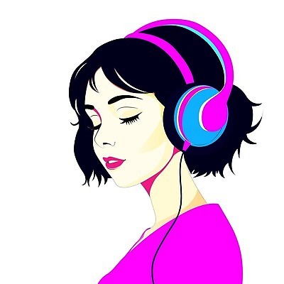 EPS 해외이미지 디자인 여자 행복 얼굴 음악 분홍색 일러스트 노래 휴식 성인 그래픽 10대 빨간색 뷰티 머리 유행 검은색 헤드폰 소리 기쁨 듣기 흰색 플랫 시원함 오디오 스테레오 고립 멜로디 성인여자만 벡터 해외202310 해외일러스트 감정 컬러 음향기기 컨셉 모션 청소년 문화예술 사람 신체부위 전자제품 여자만 성인만 파일형식