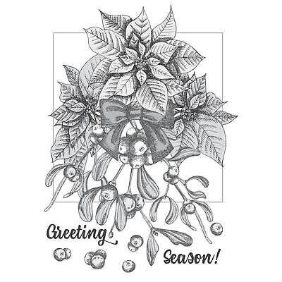 EPS 해외이미지 열매 리본 크리스마스 겨울 일러스트 사람없음 풀잎 해외202310 해외일러스트 식물 계절 기념일 잎 풀_식물 파일형식 벡터