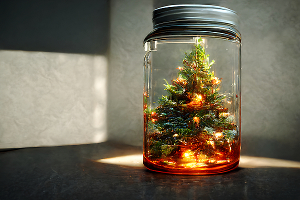 포토 JPG 해외이미지 크리스마스 유리병 사람없음 빛 반짝임 크리스마스트리 담기 해외202310 해외포토 기념일 모션 병_용기 파일형식