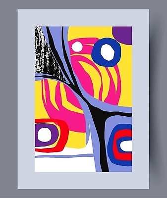 EPS 해외이미지 모양 포스터 일러스트 추상 미술 사람없음 페인트 점 그림 기하학 해외202310 해외일러스트 무늬 문화예술 파일형식 벡터