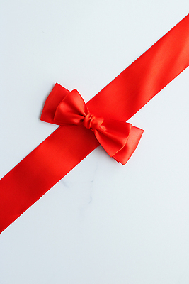 포토 JPG 해외이미지 리본 선 사람없음 빨간색 하이앵글 흰색 대리석 해외202310 해외포토 뷰포인트 컬러 재료 파일형식