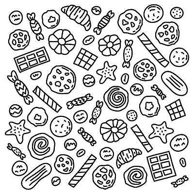 EPS 해외이미지 디자인 별 음식 일러스트 재료 티타임 디저트 사탕 크래커 쿠키 케이크 초콜릿 얼음 빵집 사막 흰색 대접 바 원형 변화 비엔나 달콤 아침식사 낙서 잼 만화 설탕 굽기 먹기 뿌리기 포장지 오브젝트 상쾌 윤곽 손그림 젤리 고립 엘리먼트 페스츄리 핸드메이드 벡터 해외202310 해외일러스트 자연요소 도형 감정 빵 컬러 컨셉 포장 모션 휴식 상점 식사 소스_음식 오스트리아 맛 구이 파일형식