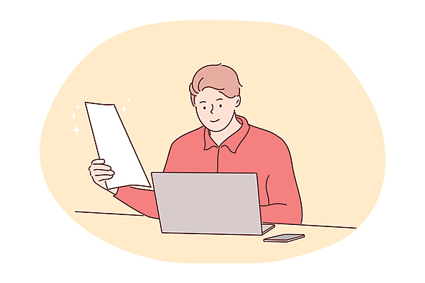 EPS 해외이미지 남자 일러스트 비즈니스 한명 들기 성인 노트북 스마트폰 문서 성인남자한명만 해외202310 해외일러스트 1 모션 사람 전자제품 핸드폰 스마트기기 남자한명만 성인남자만 파일형식 벡터