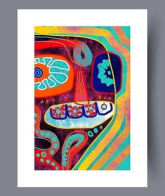 EPS 해외이미지 모양 포스터 일러스트 추상 미술 사람없음 페인트 그림 번짐 기하학 미니멀 해외202310 해외일러스트 무늬 문화예술 파일형식 벡터 효과