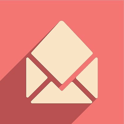 EPS 해외이미지 일러스트 편지봉투 사람없음 플랫 편지 심볼 해외202310 해외일러스트 봉투 파일형식 벡터