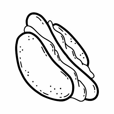 EPS 해외이미지 전통 접시 디자인 선 음식 일러스트 재료 패스트푸드 육류 요리 그래픽 픽토그램 연필 펜 식당 검은색 카페 햄버거 소시지 낙서 스케치 메뉴 그림 윤곽 손그림 핫도그 전국 벡터 맛있는 해외202310 해외일러스트 식기 컬러 식재료 학용품 미술 필기구 상점 가공식품 인스턴트 파일형식 문화예술 문구용품 오브젝트