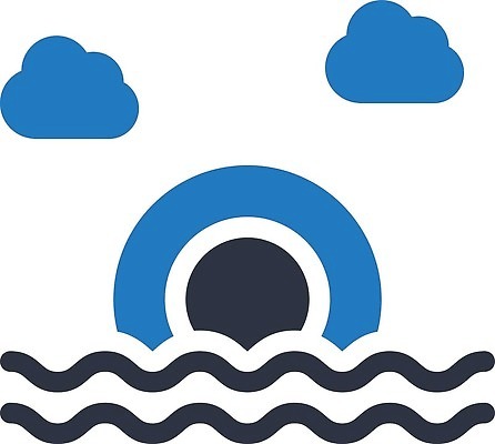 EPS 해외이미지 모양 디자인 파도 바다 여행 백그라운드 컨셉 일러스트 자연 날씨 추상 미술 그래픽 여름 햇빛 태양 일출 맑음 일몰 뜨거움 플랫 예측 심볼 사인 수평선 벡터 해외202310 해외일러스트 자연요소 계절 무늬 문화예술 노을 생태계 파일형식