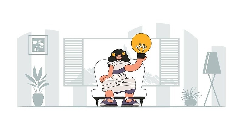 EPS 해외이미지 디자인 교육 컨셉 생각 일러스트 상상 성공 설계 조명 창조 학습 도전 성장 변화 계획 분석 기회 비전 해결 발견 진행 혁명 가능 개발 발명 업그레이드 지능 패기 브레인스토밍 자극 해외202310 해외일러스트 자신감 파일형식 벡터