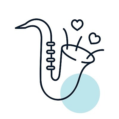 EPS 해외이미지 디자인 실루엣 포스터 음악 결혼 백그라운드 일러스트 발렌타인데이 사랑 그래픽 장식 소리 낭만 기구 인사 색소폰 심볼 사인 윤곽 재즈 고립 뮤지컬 블루스 스타일 벡터 해외202310 해외일러스트 감정 컨셉 데이이벤트 문화예술 촬영기법 이벤트 예절 목관악기 파일형식 기념일 관악기 악기