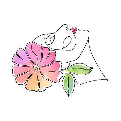 EPS 해외이미지 모델 1 디자인 여자 꽃잎 꽃 행복 얼굴 선 백그라운드 꽃무늬 일러스트 수채화 미술 미소 사람 성인 그래픽 뷰티 유행 페인트 스케치 심볼 입술 사인 그림 고립 엘리먼트 스타일 벡터 반복 미니멀리스트 해외202310 해외일러스트 식물 감정 무늬 문화예술 표정 신체부위 파일형식