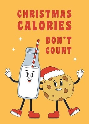 EPS 해외이미지 크리스마스 겨울 일러스트 산타모자 어깨동무 빨대 사람없음 노란색 쿠키 우유 빈티지 우유병 OK 복고 브이 해외202310 해외일러스트 모자_잡화 계절 기념일 컬러 포즈 컨셉 병_용기 디저트 유제품 손짓 파일형식 벡터