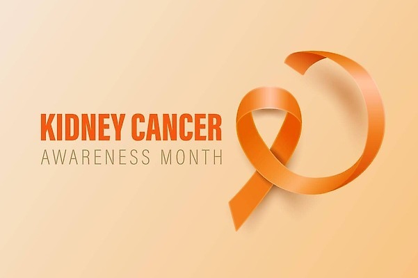 EPS 해외이미지 리본 캠페인 상징 컨셉 일러스트 사람없음 주황색 신장 심볼 암 상징물 해외202310 해외일러스트 컬러 비뇨기관 질병 파일형식 벡터