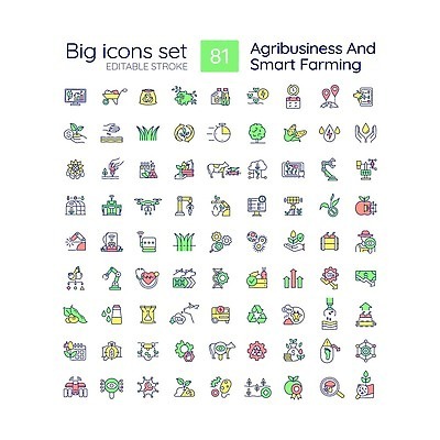 EPS 해외이미지 클립아트 식물 편집 디자인 선 컬러 컨셉 스티커 농업 일러스트 미술 세트 픽토그램 환경 농사 웹 가축 성장 네트워크 플랫 큼 만화 스마트 심볼 보따리 생태계 윤곽 팩 고립 밭일 얇은 엘리먼트 자동화 타격 벡터 해외202310 해외일러스트 동물 산업 인터넷 모션 문화예술 화장품 크기 파일형식