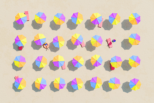 JPG 해외이미지 휴가 사람없음 모래사장 파라솔 시원함 선베드 해외202310 해외포토 포토 바다 의자 파일형식