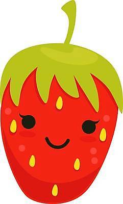 EPS 해외이미지 일러스트 딸기 사람없음 귀여움 과일캐릭터 딸기캐릭터 해외일러스트 일러캐릭터 캐릭터 컨셉 과일 파일형식 벡터