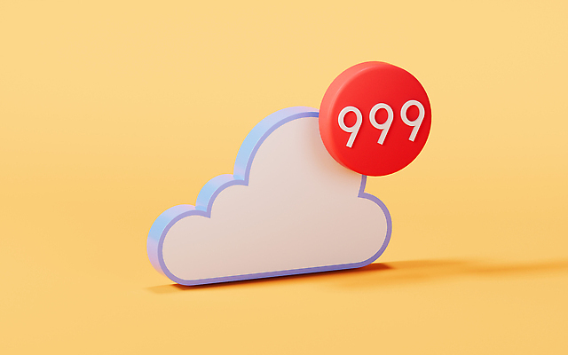 JPG 해외이미지 일러스트 모바일 사람없음 3D 알림 구름모양 노란배경 소셜네트워크 해외202310 해외일러스트 모양 백그라운드 노란색 디지털합성 파일형식 구름_자연