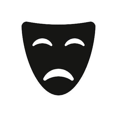 EPS 해외이미지 행복 감정 문화 얼굴 일러스트 가면 미술 사람 검은색 공연 표현 유머 배우 극장 필름 심볼 영화 사인 드라마 연극 가면무도회 고립 벡터 해외202310 해외일러스트 컬러 문화예술 이벤트 신체부위 연예인 무도회 파일형식