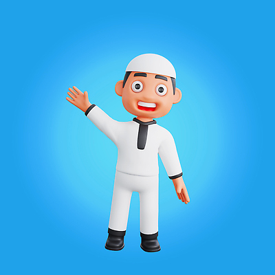 포토 JPG 해외이미지 템플릿 캐릭터 종교 문화 포즈 휴식 사람 사람없음 3D 기도 초승달 이슬람교 만화 드럼 신성 승진 단식 라마단 마스코트 소셜미디어 아랍어 해외202310 해외포토 컨셉 타악기 달 디지털합성 파일형식