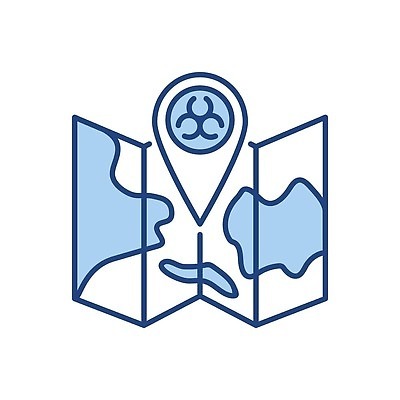 EPS 해외이미지 클립아트 지구 지도 일러스트 표시 경고 픽토그램 세계 글로벌 약 지구본 건강관리 행성 고통 흰색 호흡기관 바이러스 질병 위험 방향 심볼 사인 예방 감염 전염 위치 포인트 네비게이션 박테리아 백신 인플루엔자 전염병 지리 충고 코로나바이러스 해외202310 해외일러스트 감정 컬러 컨셉 의학 건강 관리 금융 우주 장기_의학 파일형식 벡터