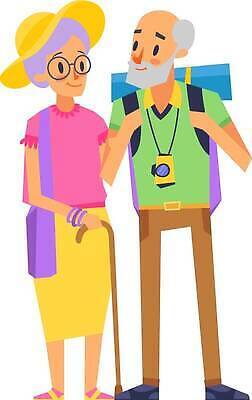 EPS 해외이미지 캐릭터 모자 라이프스타일 커플 할아버지 노년 포스터 안경 할머니 얼굴 여행 컨셉 일러스트 배낭 지팡이 함께함 건강 미소 여행객 걷기 카메라 회색 흰색 인쇄 만화 모험가 그림 고립 돌봄 백패커 옛날 벡터 해외202310 해외일러스트 일러캐릭터 잡화 여자 남자 컬러 가방 관계 모션 표정 사람 성인 생활 신체부위 전자제품 파일형식