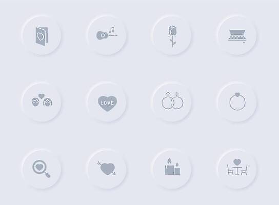 EPS 해외이미지 모양 행복 감정 결혼 일러스트 발렌타인데이 그림자 사랑 미술 장식 빛 세트 픽토그램 뷰티 유행 웹 회색 낭만 축하 원형 달콤 스케치 편지 심볼 사인 열정 고무 UI 돌봄 엘리먼트 벡터 해외202310 해외일러스트 도형 컬러 컨셉 인터넷 모션 데이이벤트 문화예술 이벤트 맛 파일형식