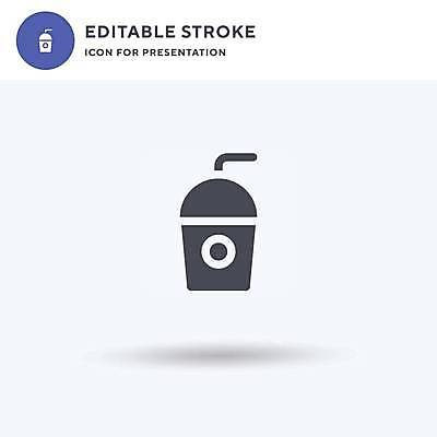 EPS 해외이미지 일러스트 빨대 사람없음 밀크쉐이크 해외202310 해외일러스트 쉐이크 파일형식 벡터