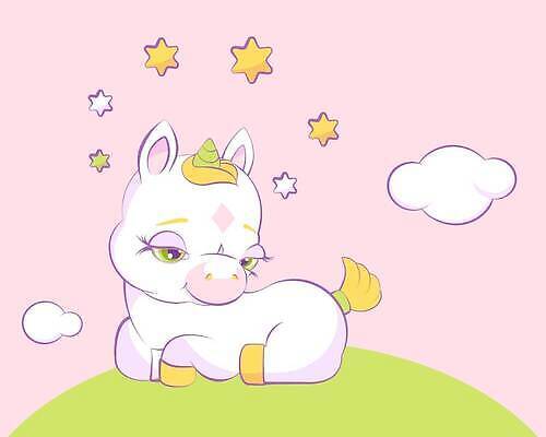 EPS 해외이미지 캐릭터 별 어린이 분홍색 무지개 일러스트 동화 왕관 사랑 빛 노란색 화환 낭만 흰색 원형 역사 만화 언덕 마법 조랑말 라일락 아기사슴 유니콘 전설 천진난만 해외202310 해외일러스트 일러캐릭터 자연요소 도형 꽃 감정 새끼 컬러 컨셉 사슴 사람 말_동물 파일형식 벡터