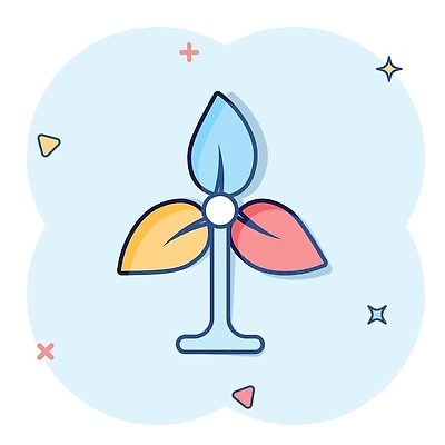 EPS 해외이미지 일러스트 사람없음 파란색 풀잎 심볼 심플 코믹 해외202310 해외일러스트 컬러 잎 풀_식물 파일형식 벡터