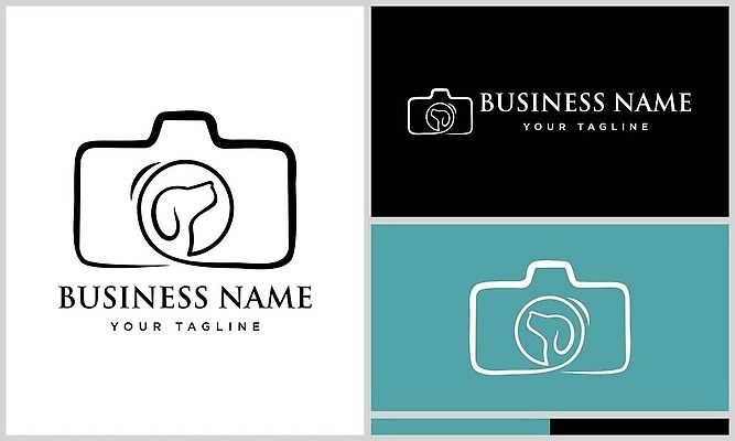 EPS 해외이미지 동물 디자인 선 일러스트 비즈니스 실내 미술 그래픽 반려동물 라벨 카메라 디지털 검은색 고양이 개 강아지 필름 심볼 그림 동영상 셔터 벡터 미니멀 해외202310 해외일러스트 컬러 포유류 문화예술 프레임 내부 전자제품 파일형식