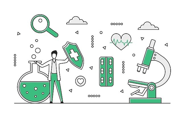 EPS 해외이미지 무료이미지 과학 일러스트 새로움 건강 병원 현미경 실험 창조 안전 치료 스터디 알약 약 장비 시험 의사 작업 실험실 연구원 약국 확인 준비 재판 성분 평가 발견 조제 혁명 돌봄 발명 얇은 화학물질 해외202310 해외일러스트 직업 교육 컨셉 의학 모션 실험기구 학습 의료진 화학 만들기 법 파일형식 벡터 무료콘텐츠