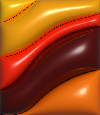 JPG 해외이미지 사람없음 3D 주황색 화려 입체 광택 해외202310 해외포토 포토 컬러 컨셉 디지털합성 파일형식