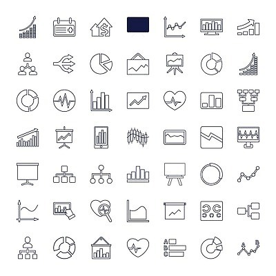 EPS 해외이미지 손 디자인 선 백그라운드 돈 일러스트 비즈니스 가족 통계 그래프 세트 성장 맥박 심볼 검색 약속 벡터 해외202310 해외일러스트 의학 관계 신체부위 재산 파일형식