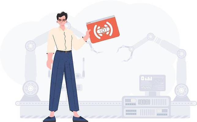 EPS 해외이미지 남자 인터넷 일러스트 비즈니스 통신 미래 기술 한명 사람 그래픽 가로 스마트폰 컴퓨터 글로벌 자료 기계 인포그래픽 정보 네트워크 연결 만화 무선전화기 스마트 로봇 서비스 보안 와이파이 시스템 보안장치 혁명 경영 사생활 인터페이스 자동화 제어 지능 해외202310 해외일러스트 1 컨셉 안전 전자제품 핸드폰 스마트기기 장비 전화기 무선인터넷 파일형식 벡터