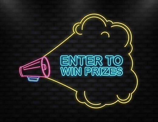 EPS 해외이미지 선 백그라운드 일러스트 아이디어 타이포그라피 사람없음 반짝임 검은색 확성기 연기 네온 카피스페이스 해외202310 해외일러스트 문자 컬러 컨셉 모션 공백 파일형식 벡터