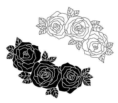 EPS 해외이미지 디자인 꽃 실루엣 선 꽃다발 결혼 백그라운드 잎 꽃무늬 일러스트 프레임 흑백 그래픽 장식 뷰티 장미 검은색 봄 낭만 수확 벚꽃 흰색 나뭇가지 문신 그림 윤곽 초대 자수 우표 고립 구성 상형문자 엘리먼트 벡터 국경 해외202310 해외일러스트 나무 식물 문자 계절 컬러 컨셉 무늬 농업 촬영기법 이벤트 파일형식