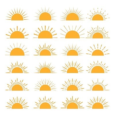 EPS 해외이미지 모양 디자인 계절 실루엣 별 선 일러스트 자연 날씨 추상 따뜻함 그래픽 장식 빛 세트 햇빛 태양 노란색 일출 맑음 검은색 일몰 줄무늬 수확 광선 뜨거움 플랫 낙서 만화 수집 심볼 오브젝트 사인 그림 방사형 엘리먼트 힙스터 벡터 해외202310 해외일러스트 자연요소 패션 컬러 무늬 농업 촬영기법 노을 생태계 파일형식