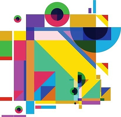 EPS 해외이미지 디자인 일러스트 사람없음 그래픽 컬러풀 삼각형 기하학 해외202310 해외일러스트 도형 컬러 무늬 파일형식 벡터