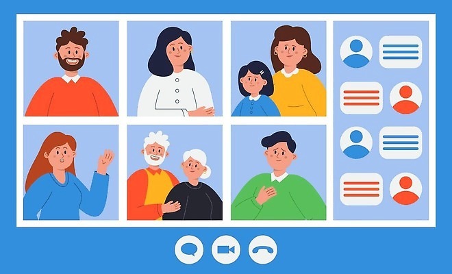 EPS 해외이미지 라이프스타일 커플 어린이 컨셉 인터넷 일러스트 통신 가족 관계 아파트 주택 함께함 실내 대화 사람 노트북 스마트폰 핸드폰 컴퓨터 알약 웹 희망 업무 네트워크 어플리케이션 만화 부름 온라인 동영상 옛날 의사소통 전염병 조부모 채팅 헬프 벡터 코로나바이러스 해외202310 해외일러스트 감정 모션 말하기 내부 건물 생활 전자제품 스마트기기 약 작업 도움 바이러스 질병 파일형식