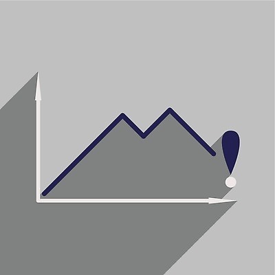 EPS 해외이미지 디자인 컨셉 돈 일러스트 비즈니스 그래프 화살 금융 경제 성장 가을 시장 플랫 떨어짐 심볼 사인 상승 발판 나쁜 적자 지원 해외202310 해외일러스트 계절 재산 파일형식 벡터