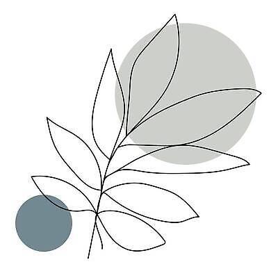 EPS 해외이미지 식물 디자인 선 잎 일러스트 자연 미술 장식 스케치 그림 윤곽 엘리먼트 반복 해외202310 해외일러스트 문화예술 생태계 파일형식 벡터