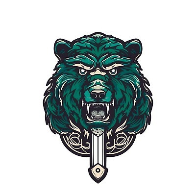 EPS 해외이미지 동물 얼굴 야생동물 스포츠 티셔츠 일러스트 곰 포유류 머리 라벨 축구 어둠 힘 경쟁 분노 게임 입 치아 공격 심볼 사인 클럽 신분 육식동물 배지 방패 공격적 마스코트 집게발 챔피언 활자 벡터 해외202310 해외일러스트 감정 컨셉 셔츠 모션 놀이 프레임 신체부위 구기 소화기관 활자판 파일형식