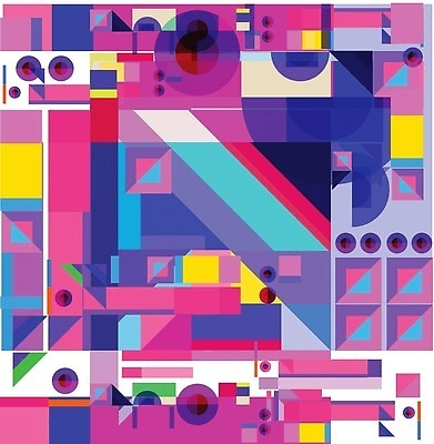 EPS 해외이미지 디자인 일러스트 사람없음 그래픽 컬러풀 삼각형 기하학 해외202310 해외일러스트 도형 컬러 무늬 파일형식 벡터