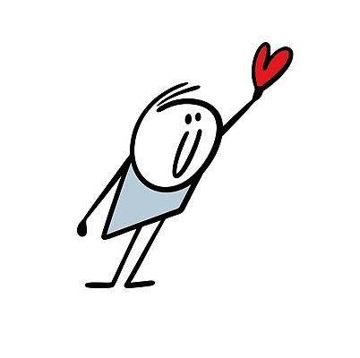 EPS 해외이미지 전신 캐릭터 남자 일러스트 한명 들기 성인 기쁨 하트 심플 성인남자한명만 해외202310 해외일러스트 일러캐릭터 모양 1 감정 모션 사람 남자한명만 성인남자만 파일형식 벡터