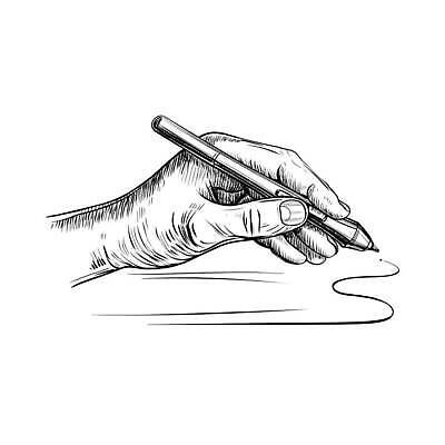 EPS 해외이미지 손 여자 교육 선 컨셉 신체 일러스트 손가락 상상 잉크 창조 미술 사람 성인 학습 스터디 사무실 연필 펜 공백 엄지손가락 흰색 잡기 그리기 주름 낙서 스케치 왼쪽 작가 그림 심플 윤곽 예술가 팔 고립 필기체 벡터 해외202310 해외일러스트 직업 문자 컬러 비즈니스 모션 문화예술 학용품 신체부위 필기구 방향 파일형식