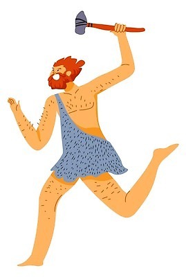 EPS 해외이미지 캐릭터 전통 디자인 남자 창 일러스트 수염 서기 사람 힘 공구 역사 동굴 플랫 망치 가죽 만화 사냥 과거 도끼 사냥꾼 선사시대 전사 원시시대 부족 공격적 생존 벡터 해외202310 해외일러스트 일러캐릭터 직업 무기 컨셉 모션 도구 파일형식