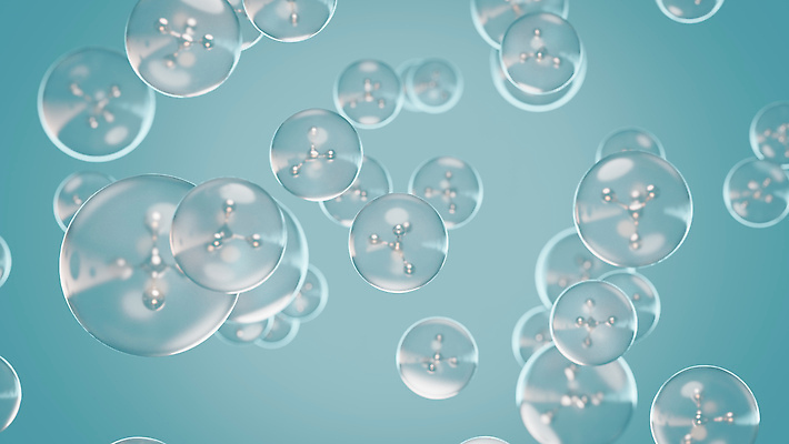 포토 JPG 해외이미지 하늘색 백그라운드 사람없음 거품 물방울 원형 겹침 버블 해외202310 해외포토 도형 파란색 파일형식